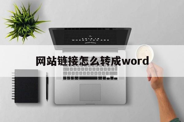 网站链接怎么转成word_如何把网站链接转换成二维码